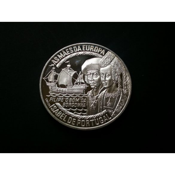 Portugália 50 Euro 1997 28 g silver PP