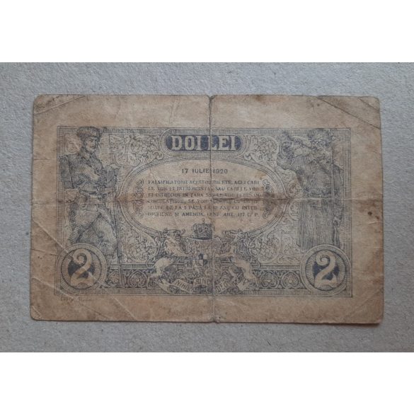 Románia 2 Lei 1920 VG