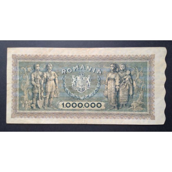 Románia 1 millió Lei 1947 VF