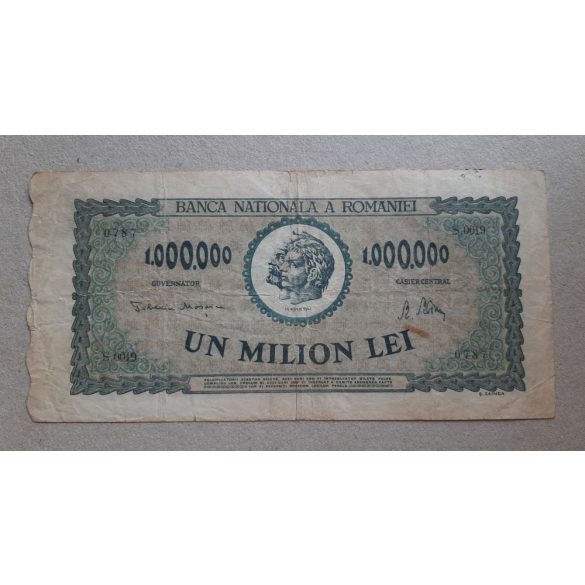 Romania 1 million Lei 1947 F