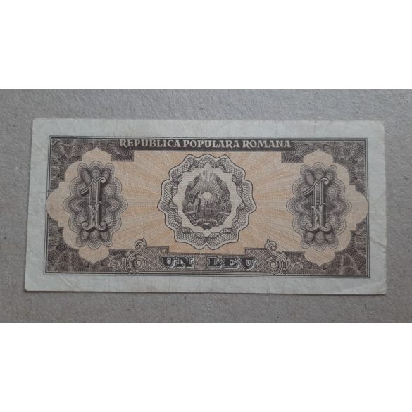 Románia 1 Lei 1952 F+
