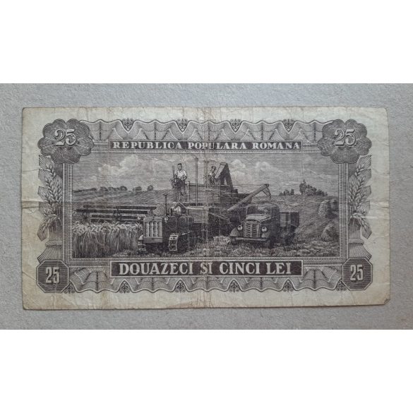 Románia 25 Lei 1952 VG+