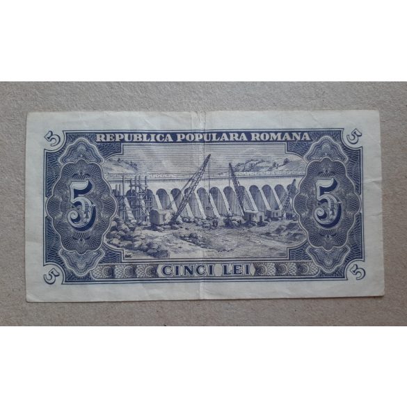 Románia 5 Lei 1952 F