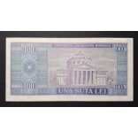 Románia 100 Lei 1966 aUNC-