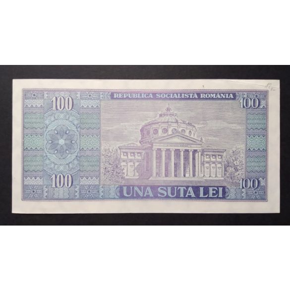 Románia 100 Lei 1966 aUNC-