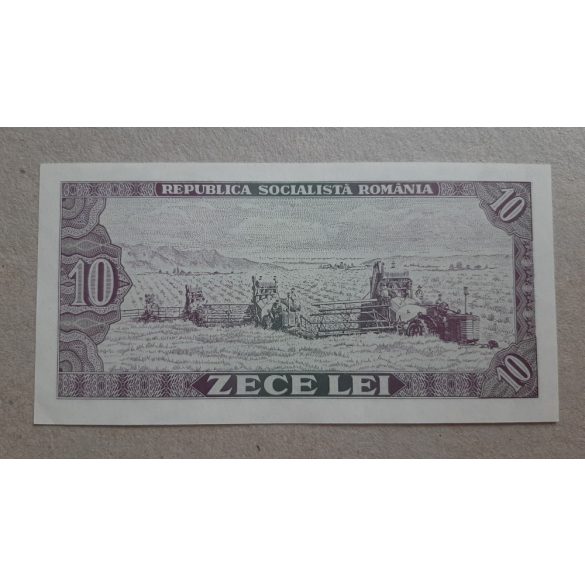 Románia 10 Lei 1966 aUNC+