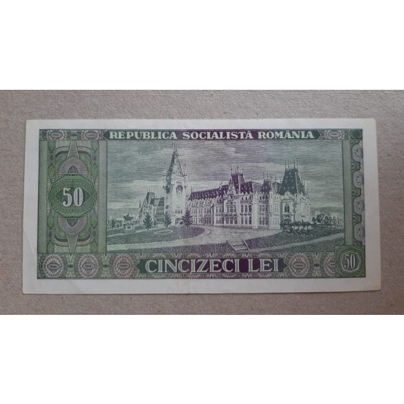 Románia 50 Lei 1966 XF+
