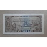 Románia 5 Lei 1966 aUNC+