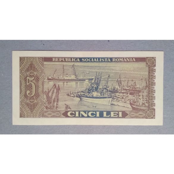 Románia 5 Lei 1966 XF