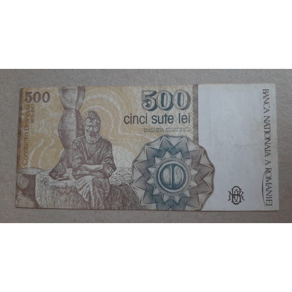 Románia 500 Lei 1991 F+