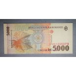 Romania 5000 Lei 1998 Unc