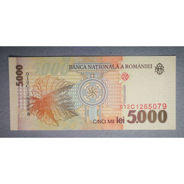 Romania 5000 Lei 1998 Unc