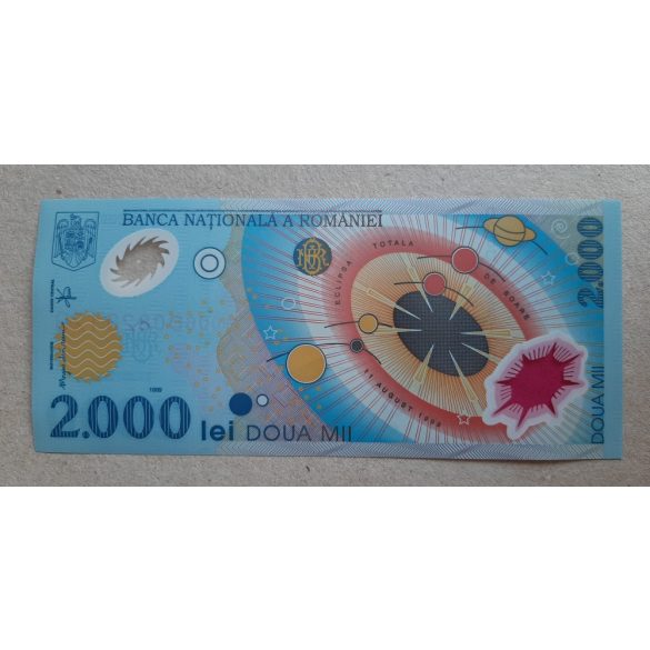 Románia 2000 Lei 1999 UNC