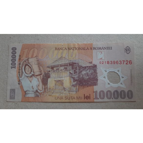 Romania 100000 Lei 2001 VF