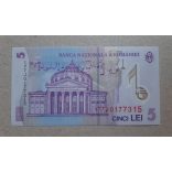 Románia 5 Lei 2005 UNC