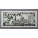 Ruanda 500 Francs 1974 UNC