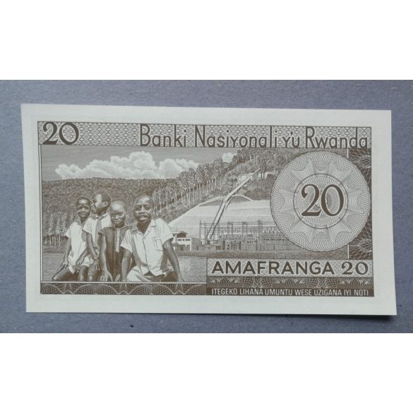 Ruanda 20 Francs 1976 UNC