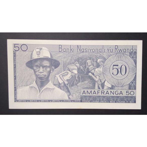 Rwanda 50 Francs 1976 UNC-