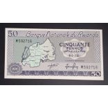 Rwanda 50 Francs 1976 UNC-