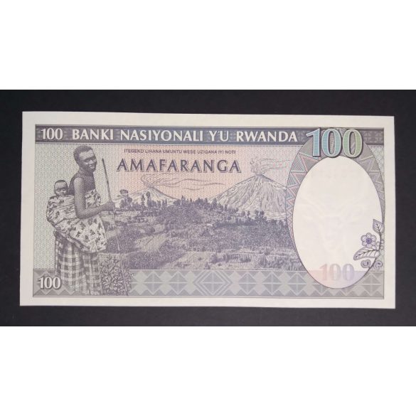 Rwanda 100 Francs 1989 UNC