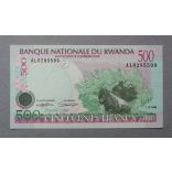 Ruanda 500 Francs 1998 UNC