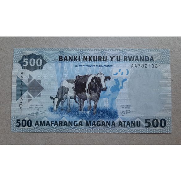 Rwanda 500 Francs 2013 UNC