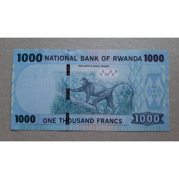 Rwanda 1000 Francs 2015 UNC