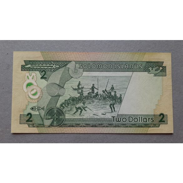 Solomon Islands 2 Dollars 1986 UNC