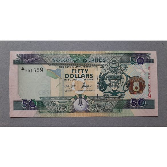 Solomon Islands 50 Dollars 2004 UNC