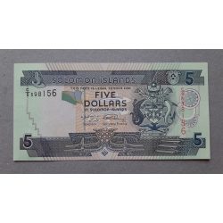 Solomon Islands 5 Dollars 2009 UNC