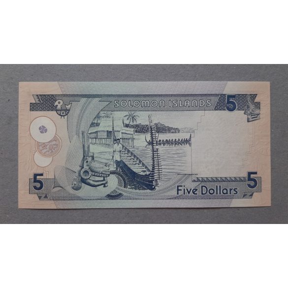 Solomon Islands 5 Dollars 2009 UNC