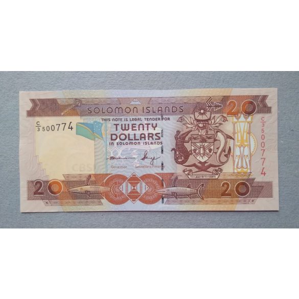 Salamon- szigetek 20 Dollars 2011 UNC