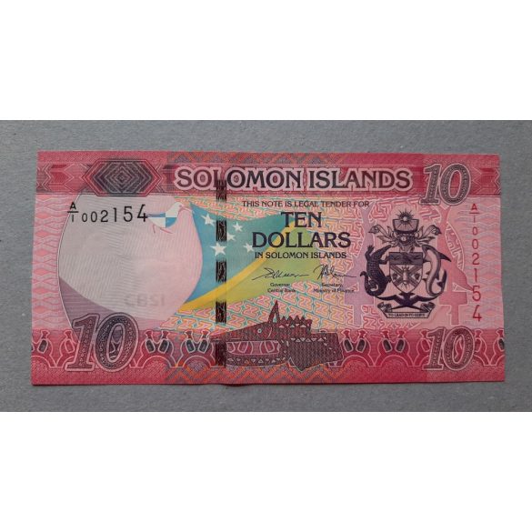 Solomon Islands 10 Dollars 2017 UNC