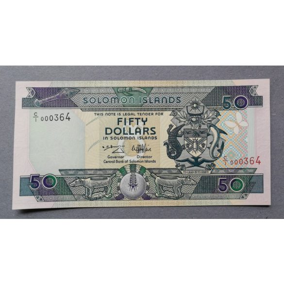 Salamon- szigetek 50 Dollars 1996 UNC alacsony szériaszám