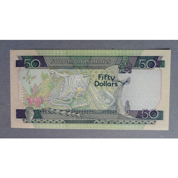 Solomon Islands 50 Dollars 1996 UNC Low serial
