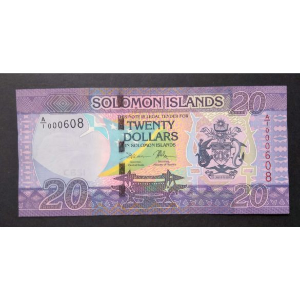 Solomon Islands 20 Dollars 2017 UNC