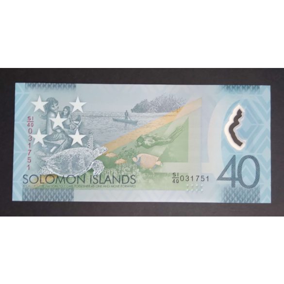 Solomon Islands 40 Dollars 2018 UNC