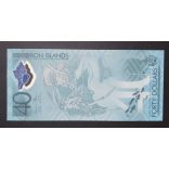 Solomon Islands 40 Dollars 2018 UNC