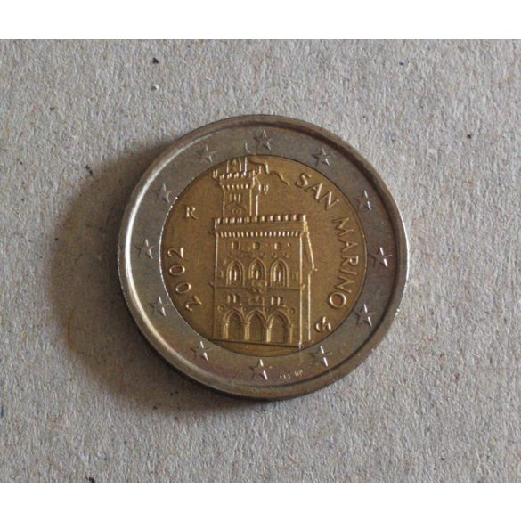 San Marino 2 Euro 2002 aUNC+