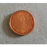 San Marino 1 Euro Cent 2004 aUNC+