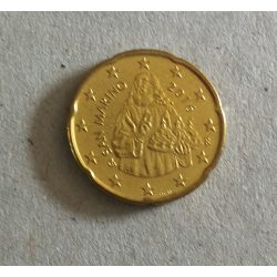 San Marino 20 Euro Cent 2016 aUNC+