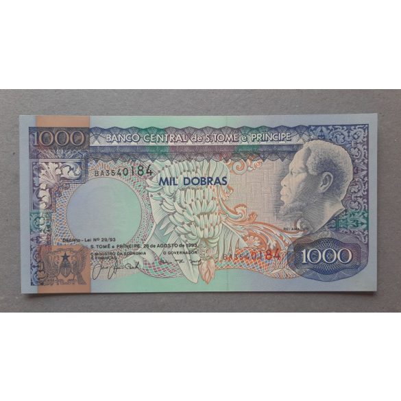 Sao Tome and Principe 1000 Dobras 1993 UNC