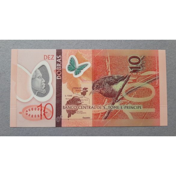 Sao Tome and Principe 10 Dobras 2016 UNC