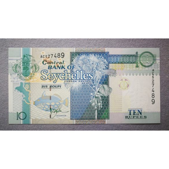 Seychelle-szigetek 10 Rupees 1998 UNC