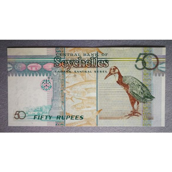 Seychelle-szigetek 50 Rupees 1998 UNC