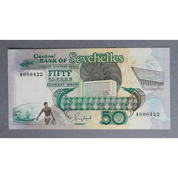 Seychelle-szigetek 50 Rupees 1989 UNC