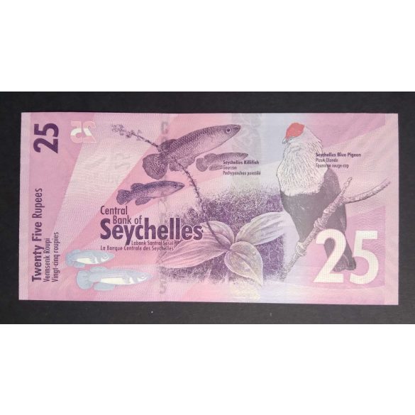 Seychelle-szigetek 25 Rupees 2016 UNC