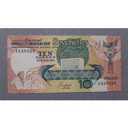 Seychelle-szigetek 10 Rupees 1989 UNC