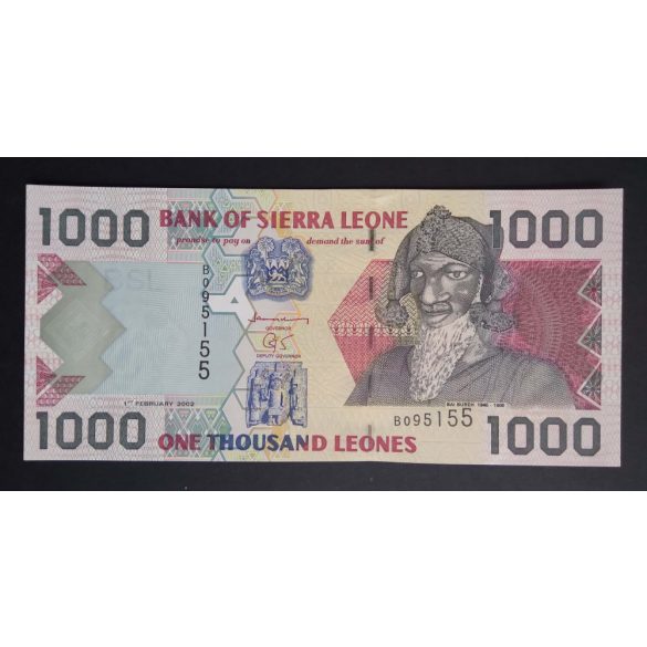 Sierra Leone 1000 Leones 2002 UNC 