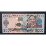 Sierra Leone 2000 Leones 2002 UNC 